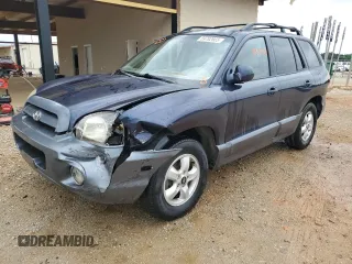 2005 Hyundai Santa Fe GLS with VIN KM8SC13D45U967775, listed as a Copart auction lot 59782665 with 193,535 mi miles and Salvage title. Bid and sale history available at DreamBid. Image 1.
