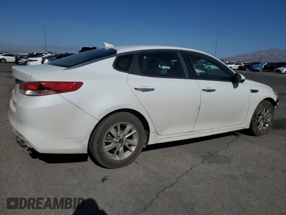 2018 Kia Optima LX with VIN 5XXGT4L3XJG227604, listed as a Copart auction lot 61674055 with 197,131 mi miles and Salvage title. Bid and sale history available at DreamBid. Image 3.