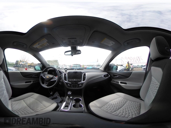 2018 Chevrolet Equinox LT with VIN 2GNAXSEV5J6340521, listed as a IAAI auction lot 42112332 with 57,857 mi miles. Bid and sale history available at carsss.com. Image 19.
