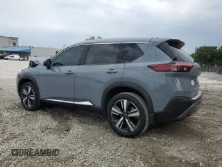 2023 Nissan Rogue SL with VIN 5N1BT3CA3PC818056, listed as a Copart auction lot 86764604 with 22,606 mi miles and Salvage Title. Bid and sale history available at carsss.com. Image 2.