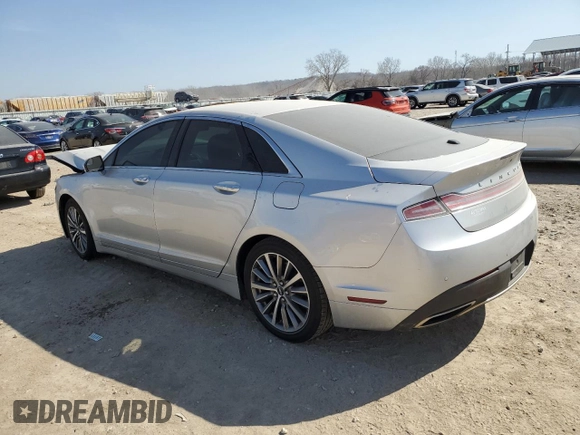 2017 Lincoln MKZ Select with VIN 3LN6L5C91HR608187, listed as a Copart auction lot 48744135 with 115,744 mi miles and Salvage title. Bid and sale history available at DreamBid. Image 2.