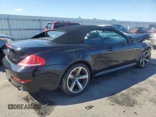 2008 BMW 6 Series 650i with VIN WBAEB53598CX60777, listed as a Copart auction lot 71001934 with 0 mi miles and Clean Title. Bid and sale history available at carsss.com. Image 3.