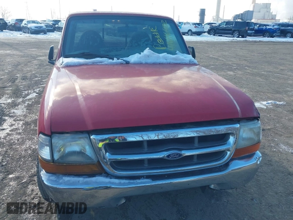 1999 Ford Ranger XL with VIN 1FTYR10V8XPB69520, listed as a IAAI auction lot 41646402 with 226,385 mi miles. Bid and sale history available at carsss.com. Image 6.