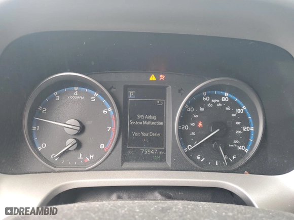 2018 Toyota RAV4 XLE with VIN 2T3WFREV4JW440334, listed as a Copart auction lot 51819085 with 75,947 mi miles and Salvage Title. Bid and sale history available at carsss.com. Image 9.