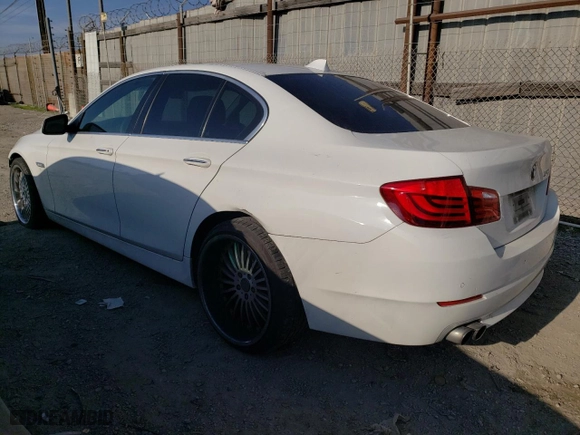 2012 BMW 5 Series 528i with VIN WBAXG5C5XCDY30087, listed as a Copart auction lot 50729165 with 0 mi miles and Clean Title. Bid and sale history available at carsss.com. Image 2.