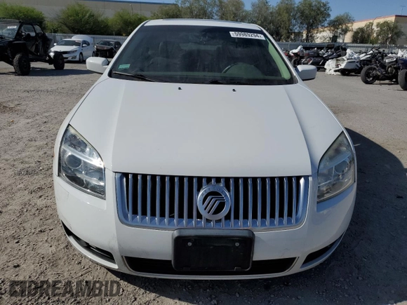2007 Mercury Milan Premier with VIN 3MEHM08187R602626, listed as a Copart auction lot 59989294 with 128,471 mi miles and Salvage Title. Bid and sale history available at carsss.com. Image 5.