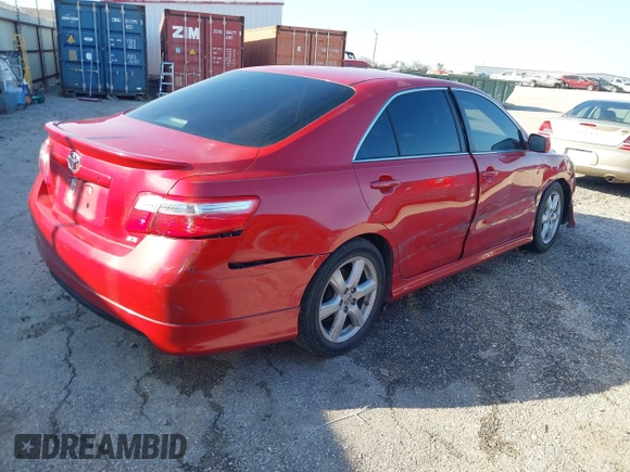 2008 Toyota Camry LE with VIN 4T1BK46K98U070065, listed as a IAAI auction lot 41627516 with 203,276 mi miles. Bid and sale history available at carsss.com. Image 4.