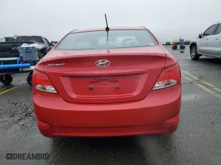 2015 Hyundai Accent GLS with VIN KMHCT4AE1FU877339, listed as a Copart auction lot 50306395 with 73,216 mi miles and Salvage Title. Bid and sale history available at carsss.com. Image 6.