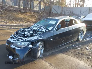 2011 BMW 3 Series 335i with VIN WBADX7C52BE743775, listed as a IAAI auction lot 41887309 with 92,555 mi miles and . Bid and sale history available at carsss.com. Image 2.