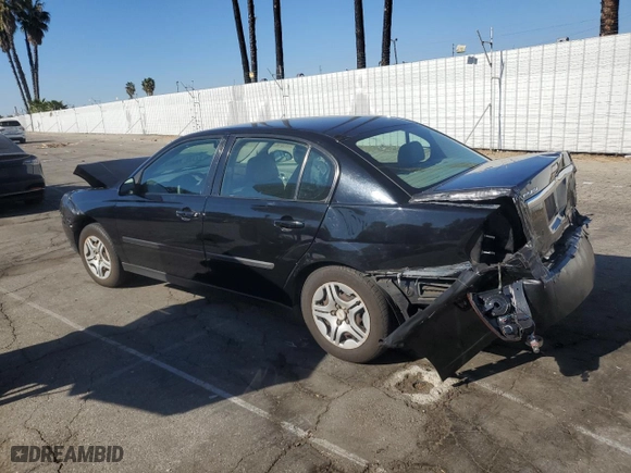 2005 Chevrolet Malibu with VIN 1G1ZS52F75F102540, listed as a Copart auction lot 80417544 with 187,808 mi miles and Salvage Title. Bid and sale history available at carsss.com. Image 2.