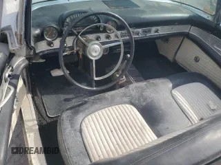 1956 Ford Thunderbird with VIN P6FH263430, listed as a Copart auction lot 75977804 with 52,420 mi miles and Salvage Title. Bid and sale history available at DreamBid. Image 8.