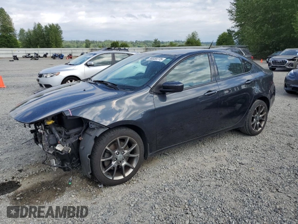 2014 Dodge Dart SXT z VIN 1C3CDFBB7ED721312, wystawiony jako Copart lot #56559775 z przebiegiem 131 810 mil mil oraz Szkoda całkowita • Salvage title. Historia ofert i sprzedaży dostępna na DreamBid. Obrazek 1.