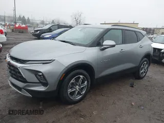 2024 Chevrolet Blazer LT with VIN 3GNKBCR4XRS152150, listed as a IAAI auction lot 41476874 with 7,383 mi miles and . Bid and sale history available at DreamBid. Image 17.