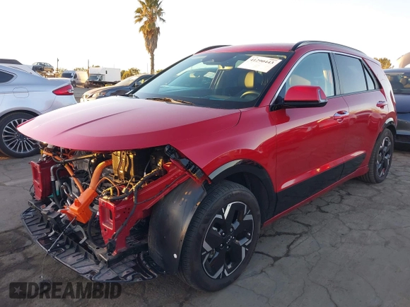 2023 Kia Niro Wave with VIN KNDCT3L12P5035730, listed as a IAAI auction lot 41290443 with 11,841 mi miles and . Bid and sale history available at DreamBid. Image 21.