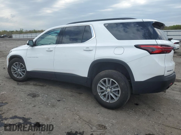 2022 Chevrolet Traverse LT Cloth z VIN 1GNEVMKW9NJ190261, wystawiony jako Copart lot #53342155 z przebiegiem 24 952 mil mil oraz Szkoda całkowita • Salvage title. Historia ofert i sprzedaży dostępna na DreamBid. Obrazek 2.