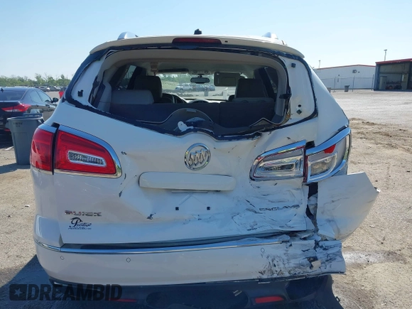 2014 Buick Enclave Leather with VIN 5GAKRBKD4EJ325568, listed as a IAAI auction lot 42007329 with 118,176 mi miles and . Bid and sale history available at DreamBid. Image 16.