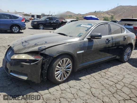 2012 Jaguar XF Portfolio with VIN SAJWA0HB2CLS41060, listed as a Copart auction lot 61310374 with 0 mi miles and Clean Title. Bid and sale history available at carsss.com. Image 1.