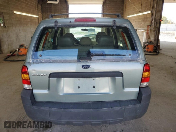 2005 Ford Escape XLS Value with VIN 1FMYU02Z45KB16795, listed as a Copart auction lot 76715344 with 196,424 mi miles and Salvage Title. Bid and sale history available at carsss.com. Image 6.