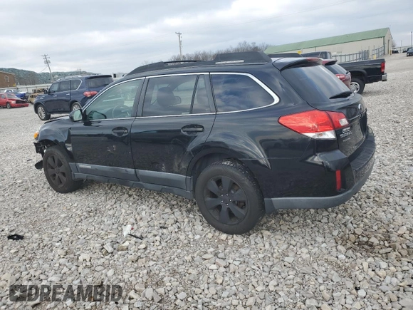 2010 Subaru Outback Premium All-Weather Anniversary with VIN 4S4BRBFC3A3349175, listed as a Copart auction lot 84007474 with 123,926 mi miles and Salvage title. Bid and sale history available at DreamBid. Image 2.
