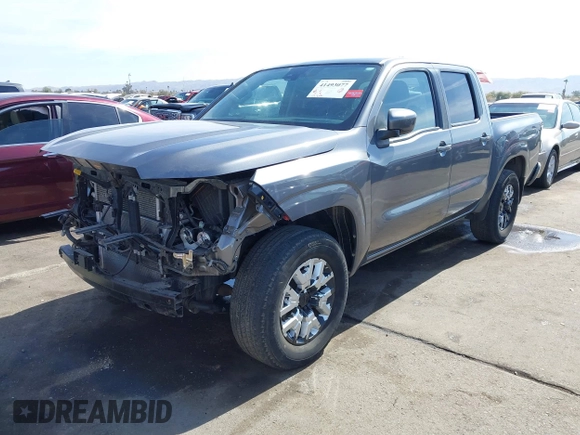 2022 Nissan Frontier SV with VIN 1N6ED1EJ3NN691288, listed as a IAAI auction lot 41493077 with 55,206 mi miles and . Bid and sale history available at DreamBid. Image 18.