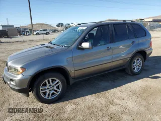 2004 BMW X5 3.0i with VIN 5UXFA13574LU35198, listed as a Copart auction lot 69288034 with 145,017 mi miles and Clean Title. Bid and sale history available at carsss.com. Image 1.