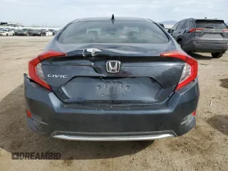2021 Honda Civic Sedan EX with VIN 19XFC1F32ME013564, listed as a Copart auction lot 50662605 with 25,491 mi miles and Salvage Title. Bid and sale history available at carsss.com. Image 6.