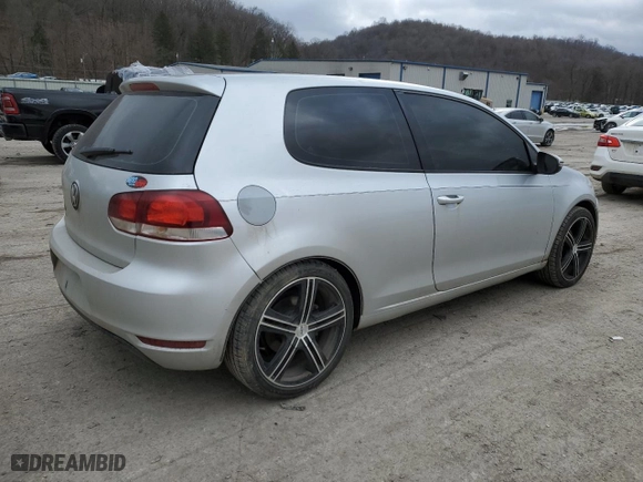 2013 Volkswagen Golf w/Conv & Sunroof with VIN WVWBB7AJ7DW000700, listed as a Copart auction lot 43582035 with 164,300 mi miles and Salvage Title. Bid and sale history available at carsss.com. Image 3.