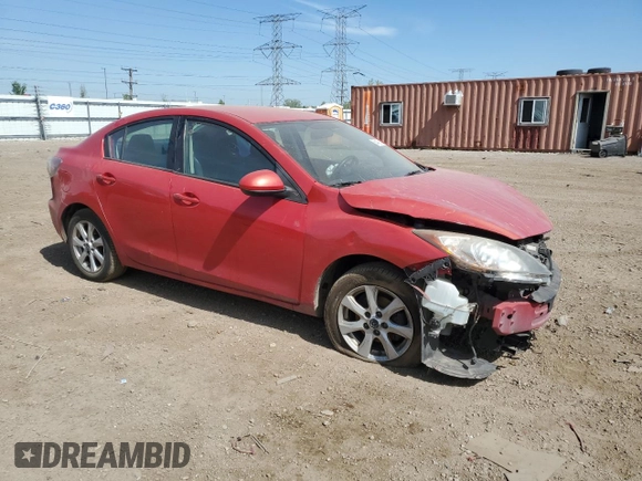 2011 Mazda 3 i Touring z VIN JM1BL1VF8B1473337, wystawiony jako Copart lot #56405565 z przebiegiem Nie podano mil oraz Szkoda całkowita • Salvage title. Historia ofert i sprzedaży dostępna na DreamBid. Obrazek 4.