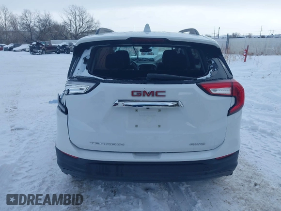 2022 GMC Terrain SLE with VIN 3GKALTEV2NL108779, listed as a IAAI auction lot 41573418 with Not provided miles and . Bid and sale history available at DreamBid. Image 17.