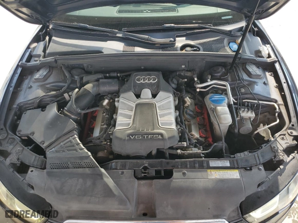 2013 Audi S5 Premium Plus with VIN WAUCGAFH5DN002067, listed as a Copart auction lot 87260334 with 138,801 mi miles and Salvage Title. Bid and sale history available at carsss.com. Image 11.