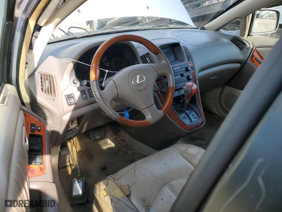 2003 Lexus RX 300 with VIN JTJGF10U030154053, listed as a Copart auction lot 44418205 with 256,735 mi miles and Salvage Title. Bid and sale history available at carsss.com. Image 8.