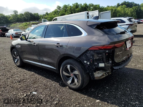 2021 Jaguar F-Pace S with VIN SADCJ2EX0MA686542, listed as a Copart auction lot 64384885 with 18,993 mi miles and Salvage title. Bid and sale history available at DreamBid. Image 2.