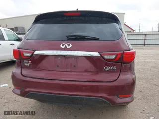 2019 Infiniti QX60 PURE with VIN 5N1DL0MM7KC558351, listed as a IAAI auction lot 41685778 with 100,949 mi miles. Bid and sale history available at carsss.com. Image 16.