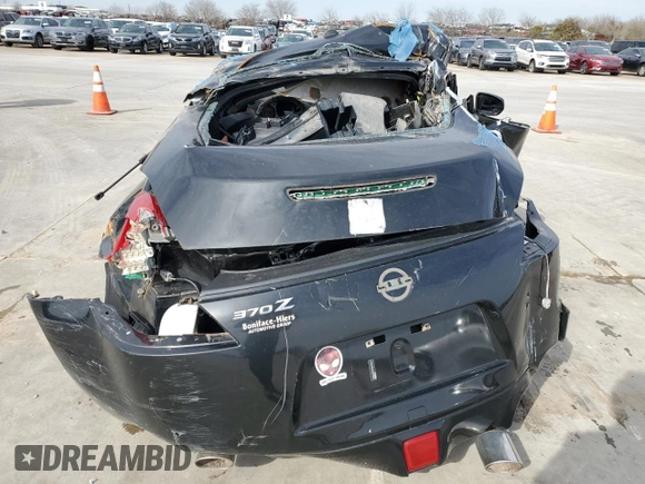 2015 Nissan 370Z Sport with VIN JN1AZ4EH3FM440993, listed as a Copart auction lot 45400175 with 0 mi miles and Non Repairable. Bid and sale history available at carsss.com. Image 6.