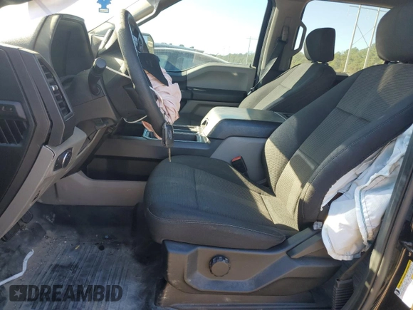 2020 Ford F-150 XL with VIN 1FTEW1C42LFA54457, listed as a Copart auction lot 80918224 with 94,661 mi miles and Salvage Title. Bid and sale history available at carsss.com. Image 7.
