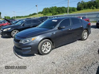 2017 Kia Optima LX with VIN 5XXGT4L35HG168780, listed as a Copart auction lot 54793455 with 193,528 mi miles and Clean Title. Bid and sale history available at carsss.com. Image 1.