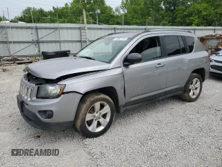 2016 Jeep Compass Sport with VIN 1C4NJDBB1GD519912, listed as a Copart auction lot 59862735 with 151,207 mi miles and Salvage title. Bid and sale history available at DreamBid. Image 1.