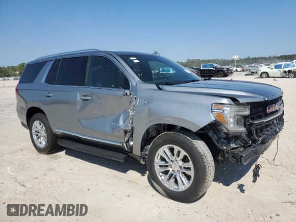 2024 GMC Yukon SLT with VIN 1GKS2BKD7RR126867, listed as a Copart auction lot 69722874 with 11,941 mi miles and Clean Title. Bid and sale history available at carsss.com. Image 4.