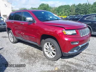 2015 Jeep Grand Cherokee Summit with VIN 1C4RJFJG8FC856060, listed as a IAAI auction lot 42728744 with 65,436 mi miles and . Bid and sale history available at DreamBid. Image 1.