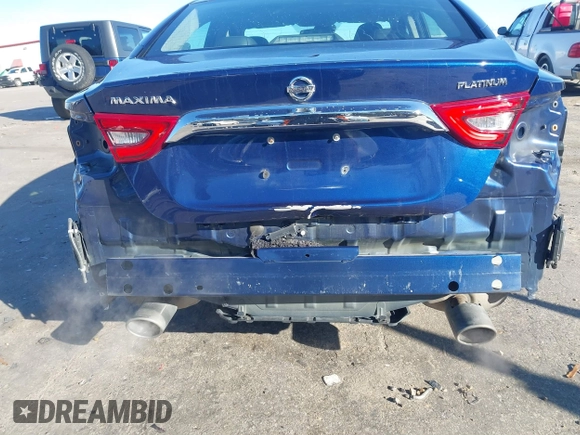 2017 Nissan Maxima SV with VIN 1N4AA6AP9HC435471, listed as a IAAI auction lot 41572210 with 112,159 mi miles and . Bid and sale history available at DreamBid. Image 6.