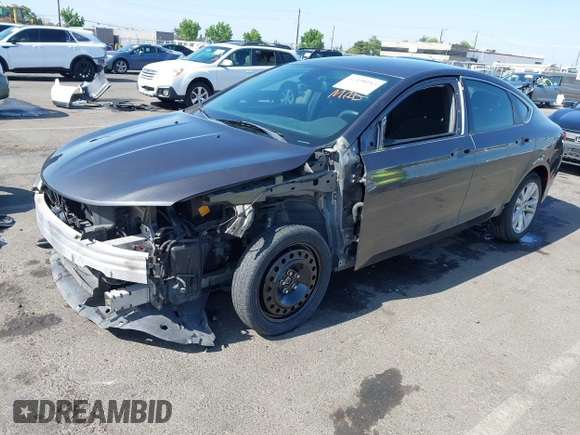 2015 Chrysler 200 Limited with VIN 1C3CCCAB0FN691763, listed as a IAAI auction lot 42498183 with 115,555 mi miles and . Bid and sale history available at DreamBid. Image 18.