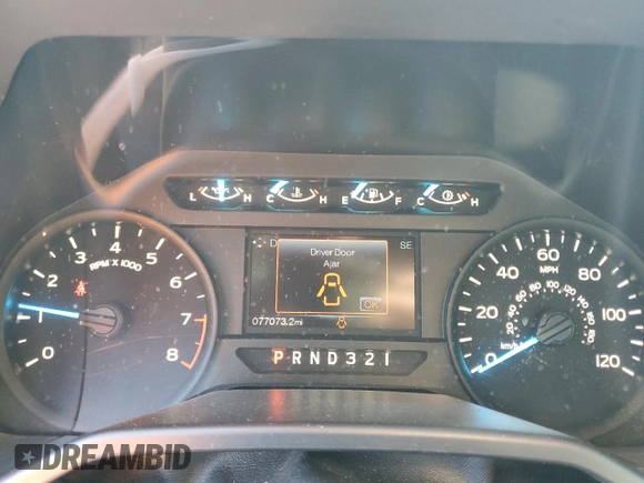 2016 Ford F-150 XL with VIN 1FTEX1C80GFA58321, listed as a Copart auction lot 87851535 with 77,073 mi miles and Salvage Title. Bid and sale history available at carsss.com. Image 9.