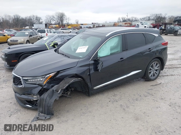 2020 Acura RDX Technology with VIN 5J8TC2H50LL003615, listed as a IAAI auction lot 41427217 with 61,952 mi miles and . Bid and sale history available at DreamBid. Image 2.