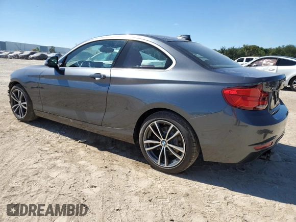 2018 BMW 2 Series 230i xDrive with VIN WBA2J3C55JVD48802, listed as a Copart auction lot 72229073 with 33,602 mi miles and . Bid and sale history available at DreamBid. Image 2.