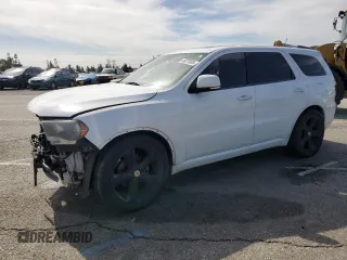 2013 Dodge Durango R/T z VIN 1C4SDHCT2DC559006, wystawiony jako Copart lot #49275695 z przebiegiem 117 323 mil mil oraz Szkoda całkowita • Salvage title. Historia ofert i sprzedaży dostępna na DreamBid. Obrazek 1.