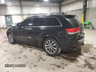 2018 Jeep Grand Cherokee Overland z VIN 1C4RJFCT3JC102423, wystawiony jako Copart lot #78232224 z przebiegiem Nie podano mil oraz Szkoda całkowita • Salvage title. Historia ofert i sprzedaży dostępna na DreamBid. Obrazek 2.