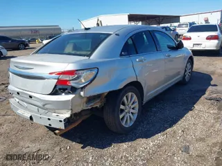 2011 Chrysler 200 Touring with VIN 1C3BC1FB0BN585722, listed as a IAAI auction lot 41670890 with 180,855 mi miles. Bid and sale history available at carsss.com. Image 4.