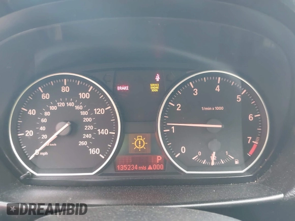 2012 BMW 1 Series 128i with VIN WBAUP9C56CVL90938, listed as a IAAI auction lot 42576072 with 135,234 mi miles and . Bid and sale history available at DreamBid. Image 7.