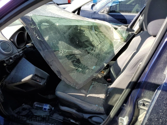 2004 Mazda 3 i with VIN JM1BK12F741158510, listed as a Copart auction lot 46554845 with Not Provided miles and Salvage Title. Bid and sale history available at DreamBid. Image 7.