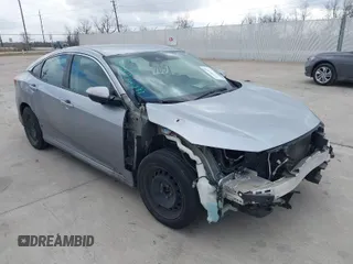 2020 Honda Civic LX z VIN 19XFC2F68LE001482, wystawiony jako IAAI lot #41484428 z przebiegiem 97 604 mil mil oraz . Historia ofert i sprzedaży dostępna na DreamBid. Obrazek 1.